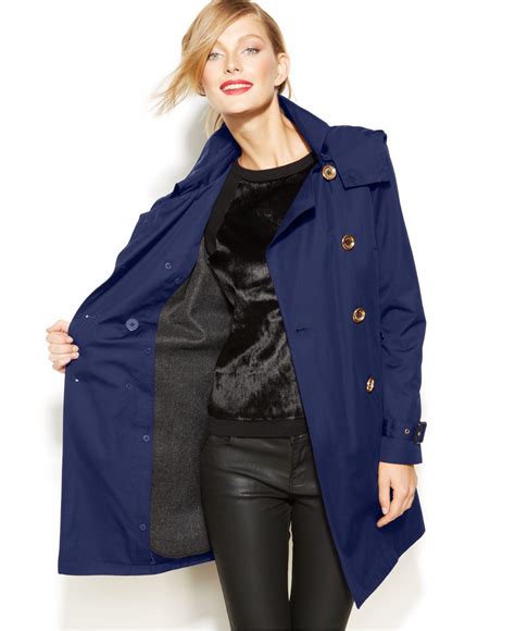 michael kors blue jacket|Michael Kors jackets outlet.